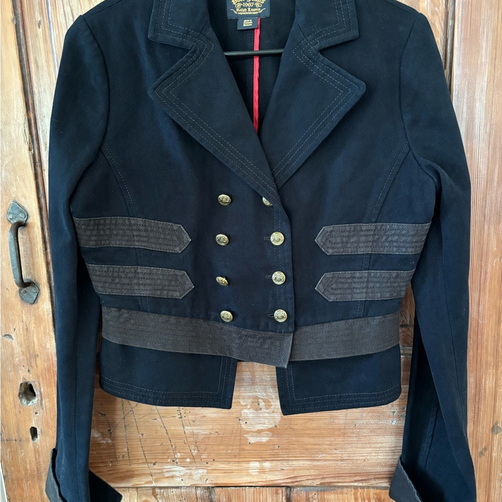 Ralph Lauren women’s military-style jacket, M